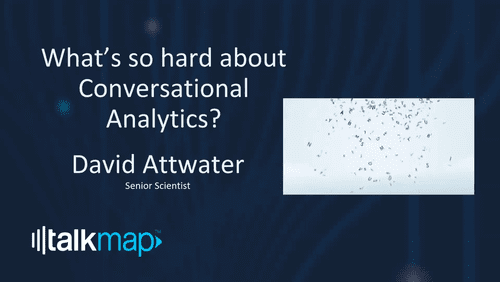 What’s So Hard About Conversational Analytics?